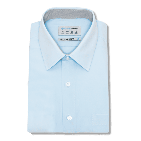 Blue Hustle Dress Shirt - Long Sleeve